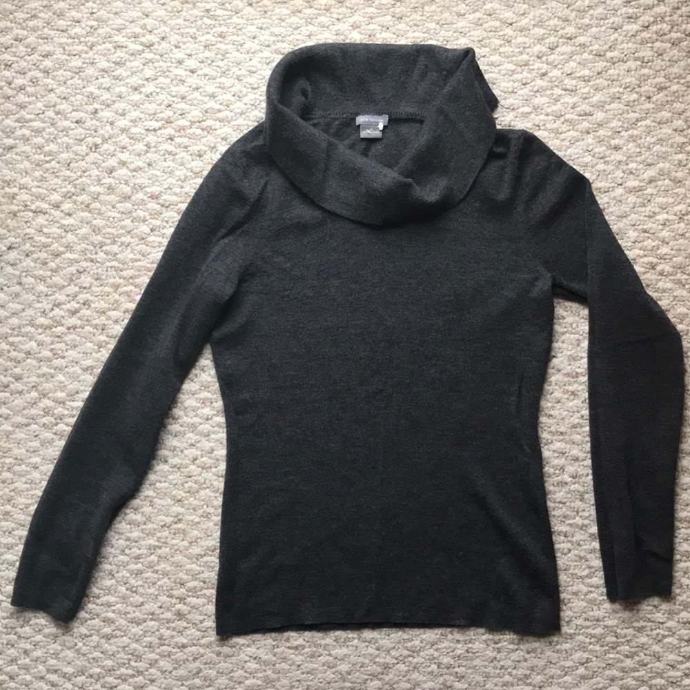 Sweater Ann Taylor 100% Extra Fine Merino Wool